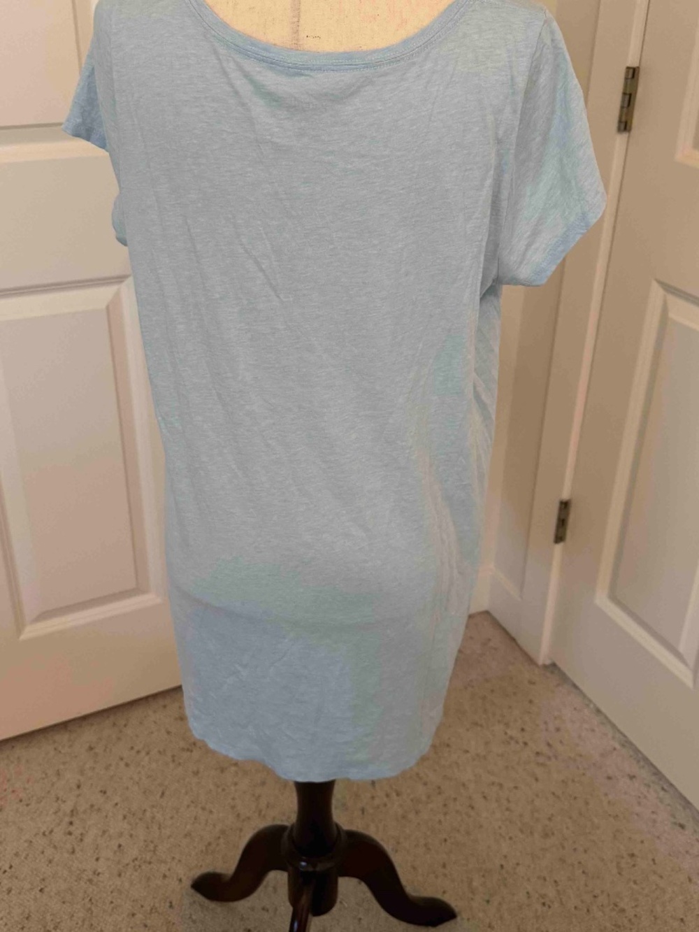 Pure J Jill V-Neck SS Elliptical Tee Sz M - Picture 4 of 7